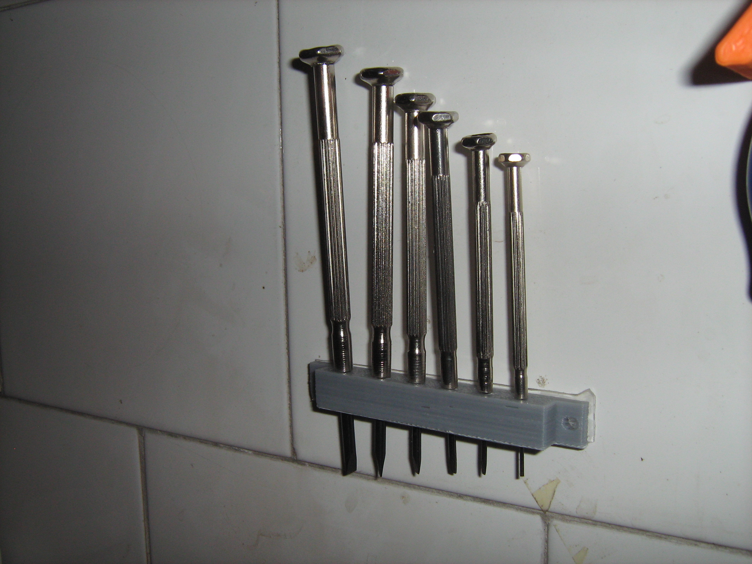 Precision screwdriver holder