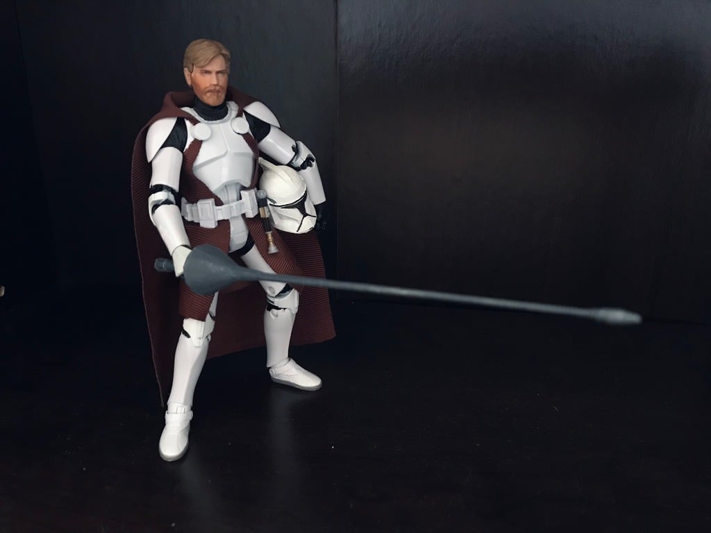Star Wars: Clone Wars Obi-Wan Kenobi Power Lance