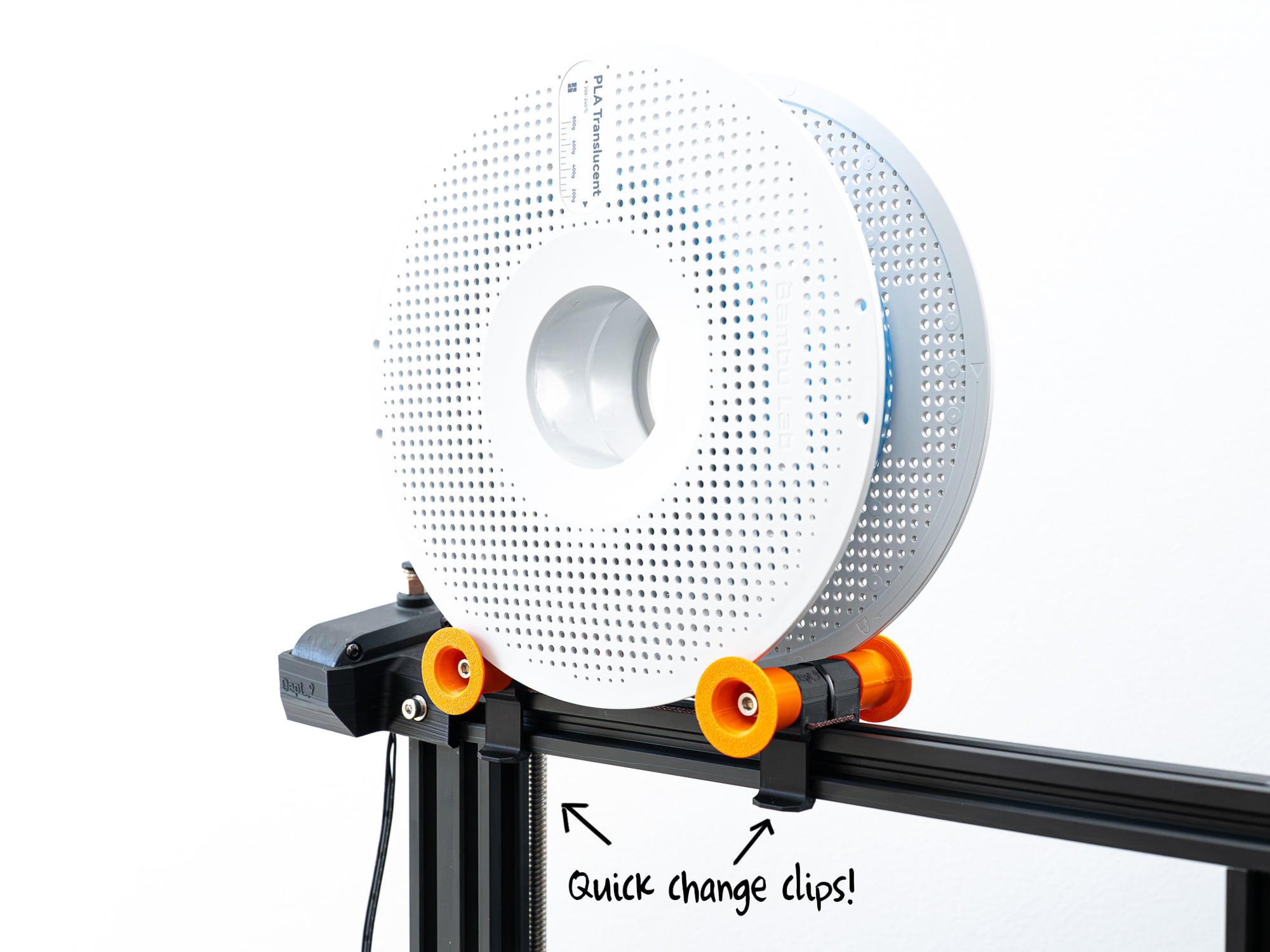 Clip-On Spool Roller