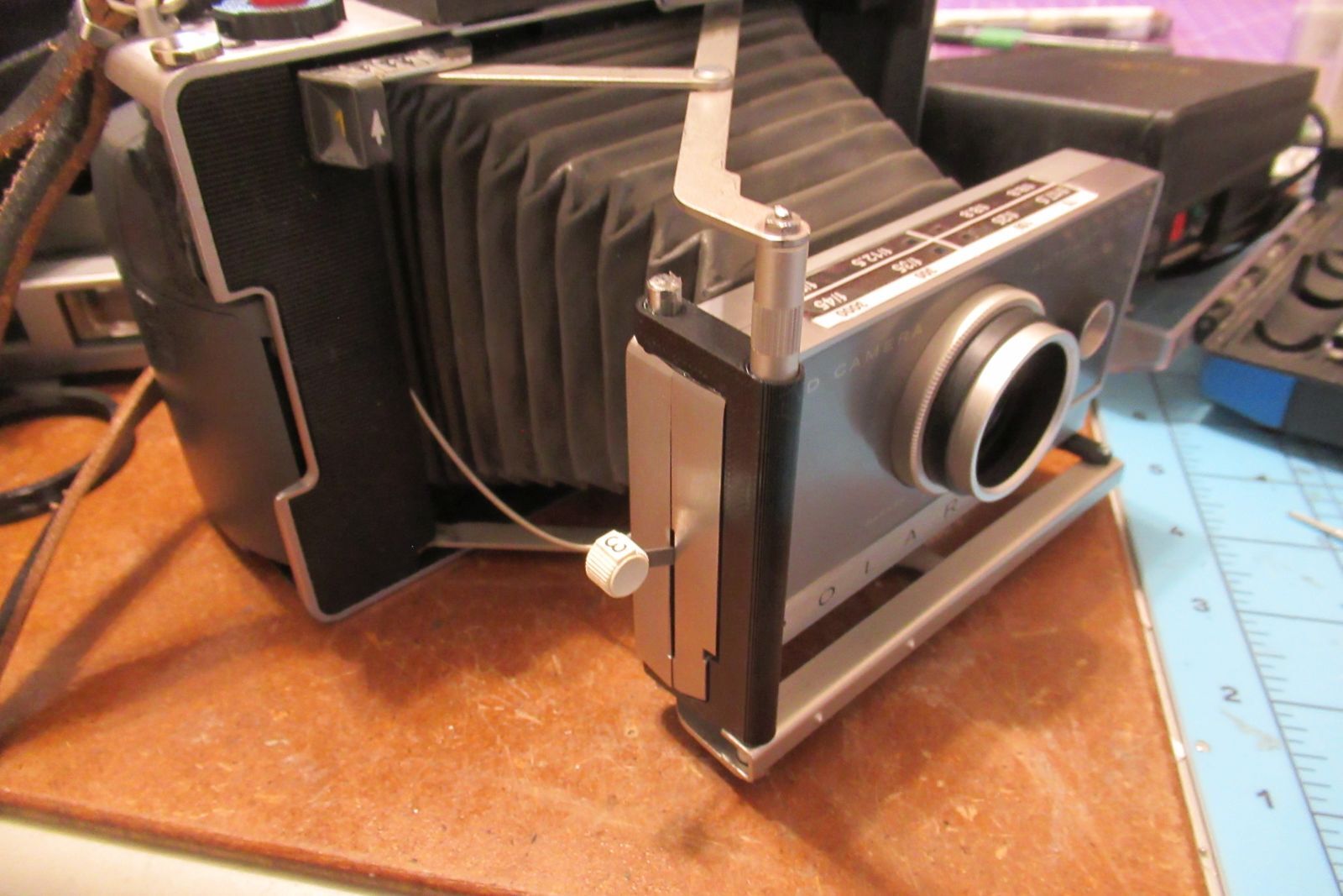 Polaroid pack to Instax wide conversion