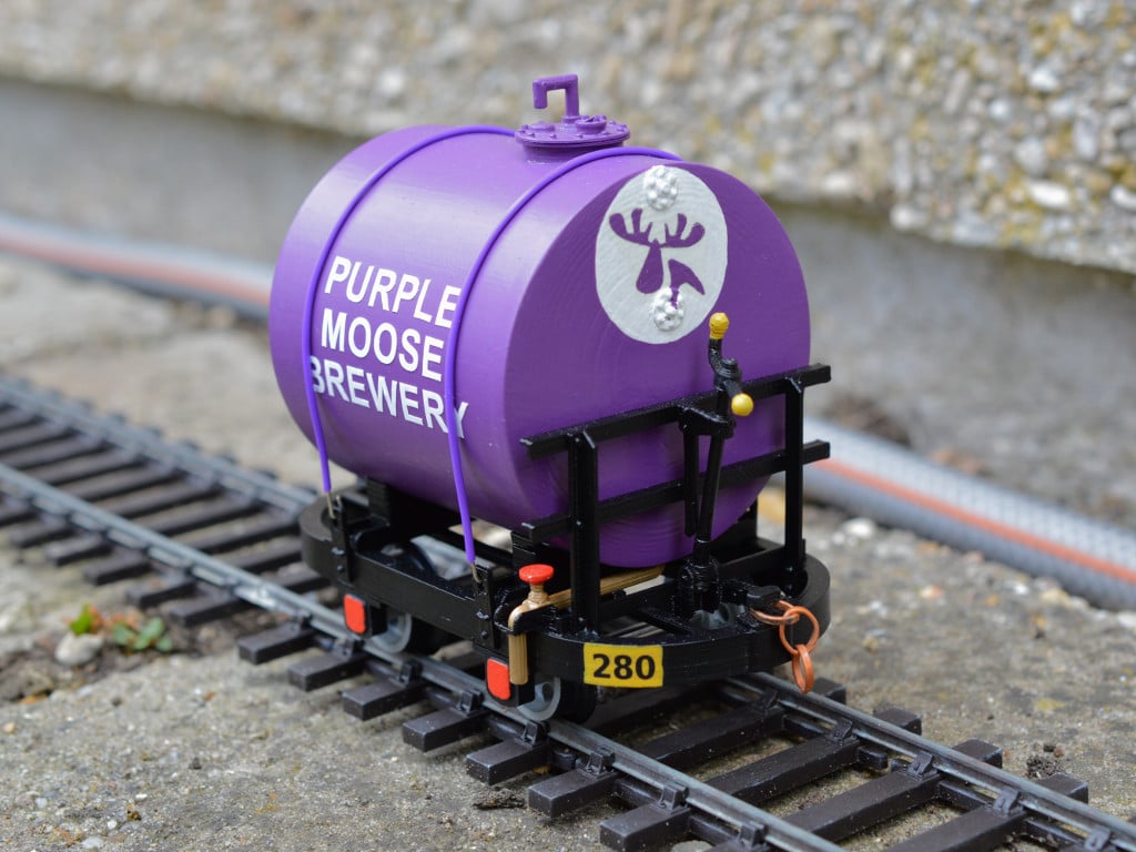 Narrow Gauge Tanker Wagon
