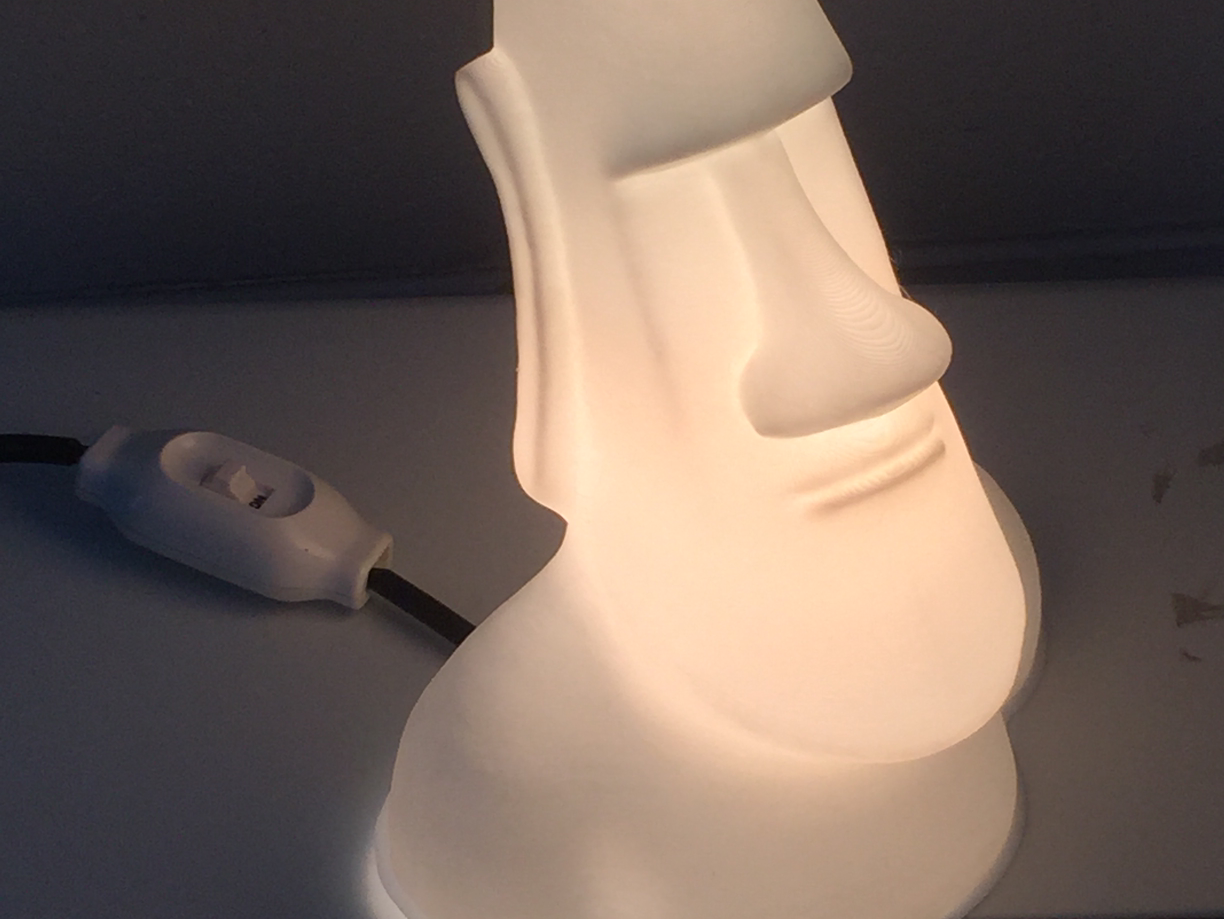 Moai Lampshade