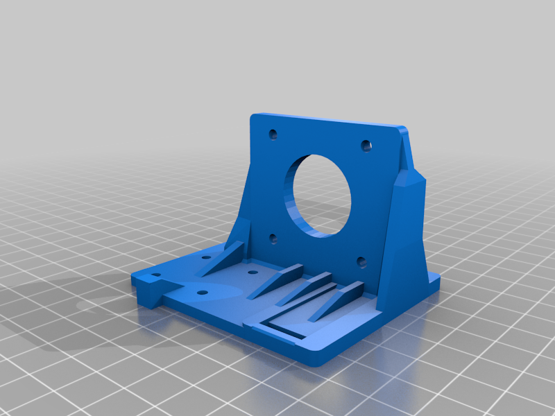 BMG Wind holder for Rail  X axis