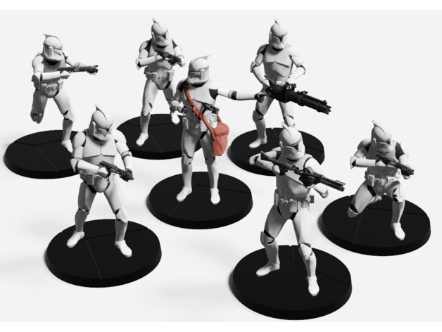 Star Wars Army Men Republic Core