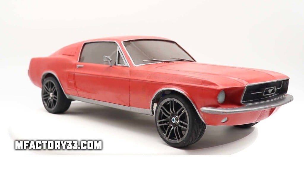 Ford Mustang 1967 Rc car body 