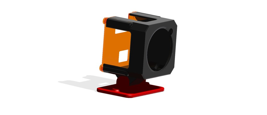 Runcam 3S adjustable camera mount