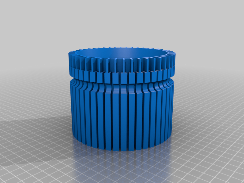 48 slot cylinder for 3d printed knitting machine