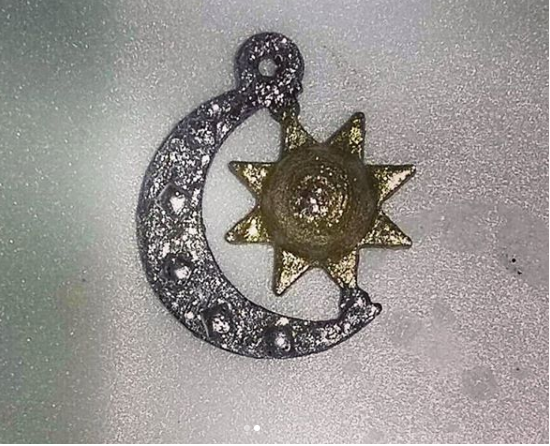 Necklace Sun and Moon