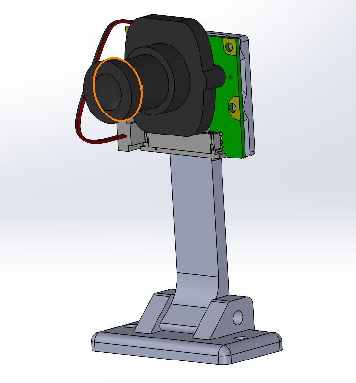 Voron swivel camera mount