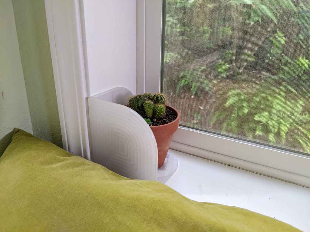 Simple Cactus 'Guard' for Window Seat