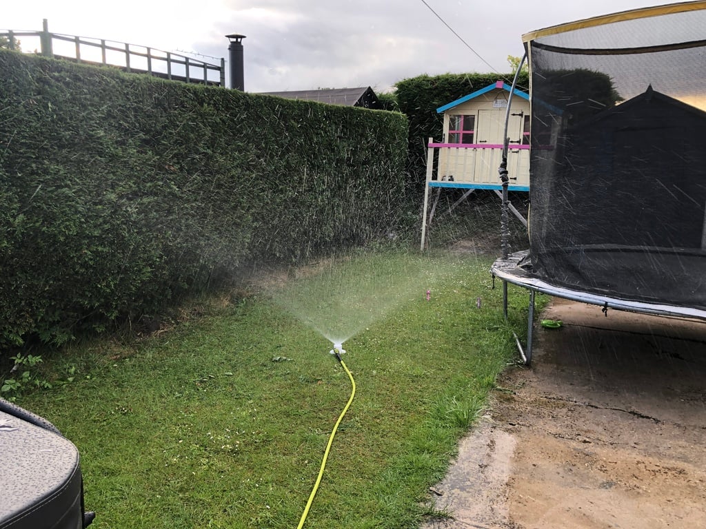 Water Sprinkler Garden Hose Connection