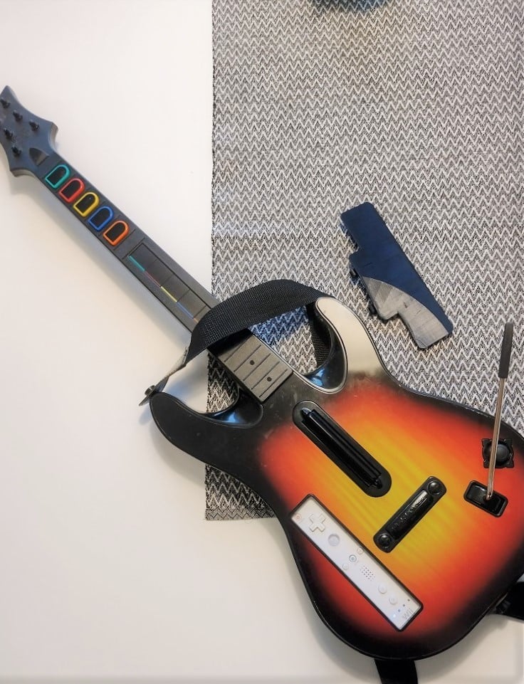 Guitar Hero Wii Curved Guitar Cover