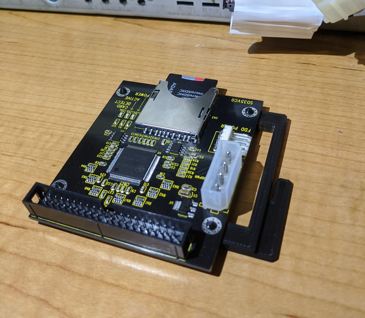 Macintosh Performa / Quadra IDE to SD adapter sled