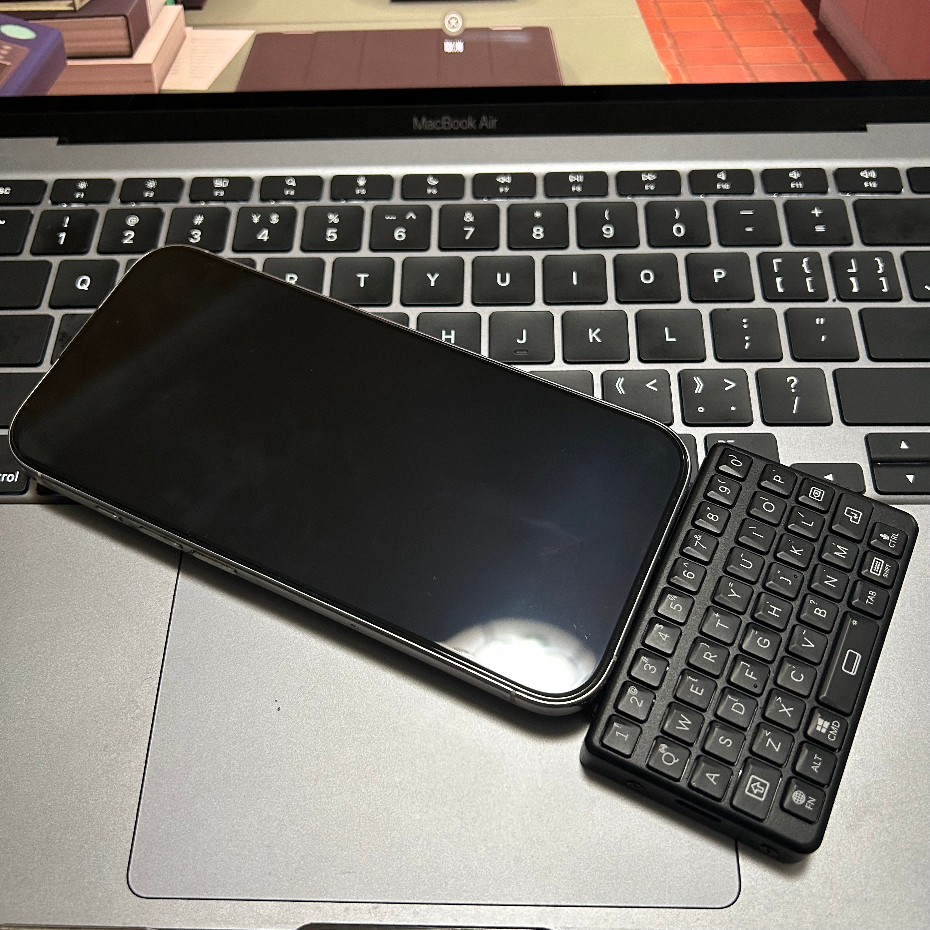 MagSafe Plate for EXKnight Mini Keyboard (MagSafe Keyboard for iPhone & Android phones)