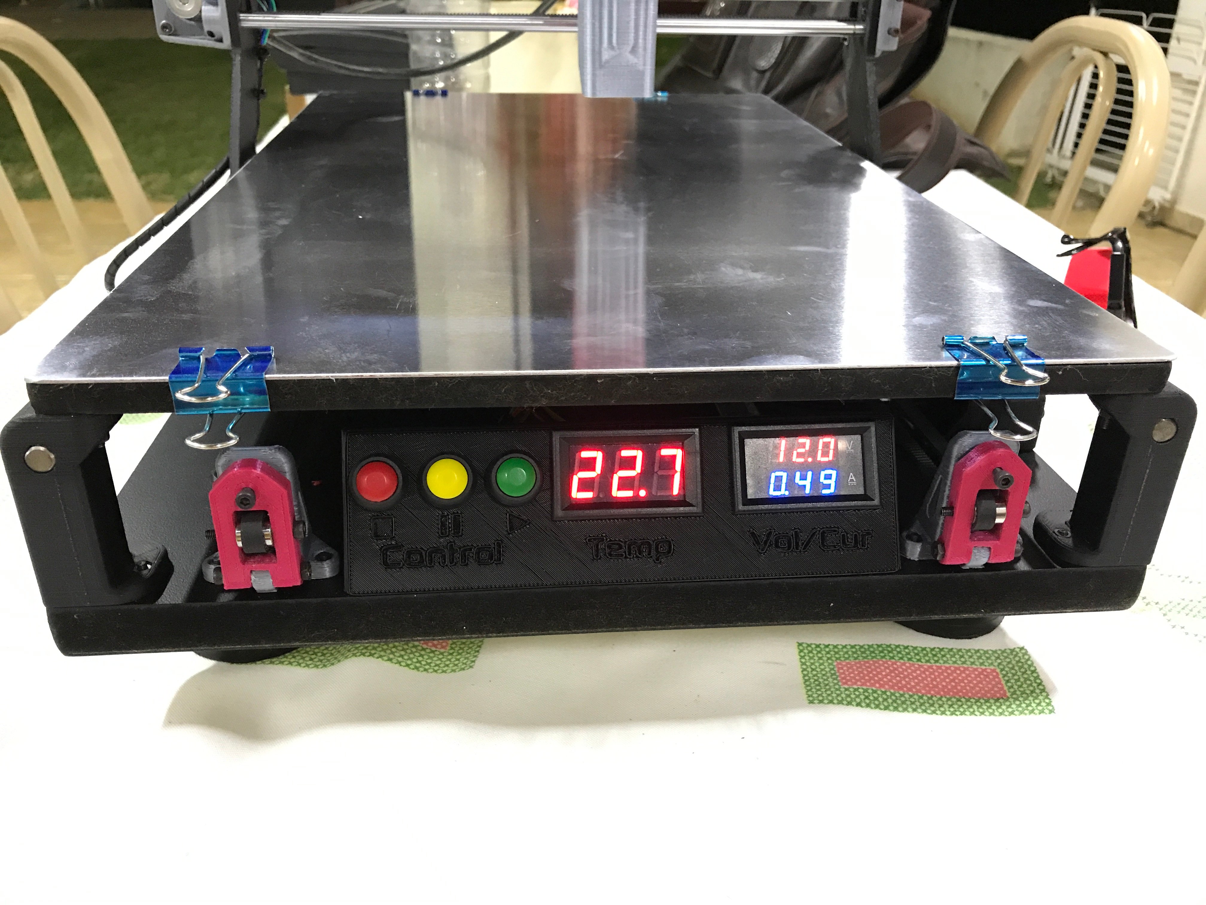 All in one panel for 3dpBurner 2