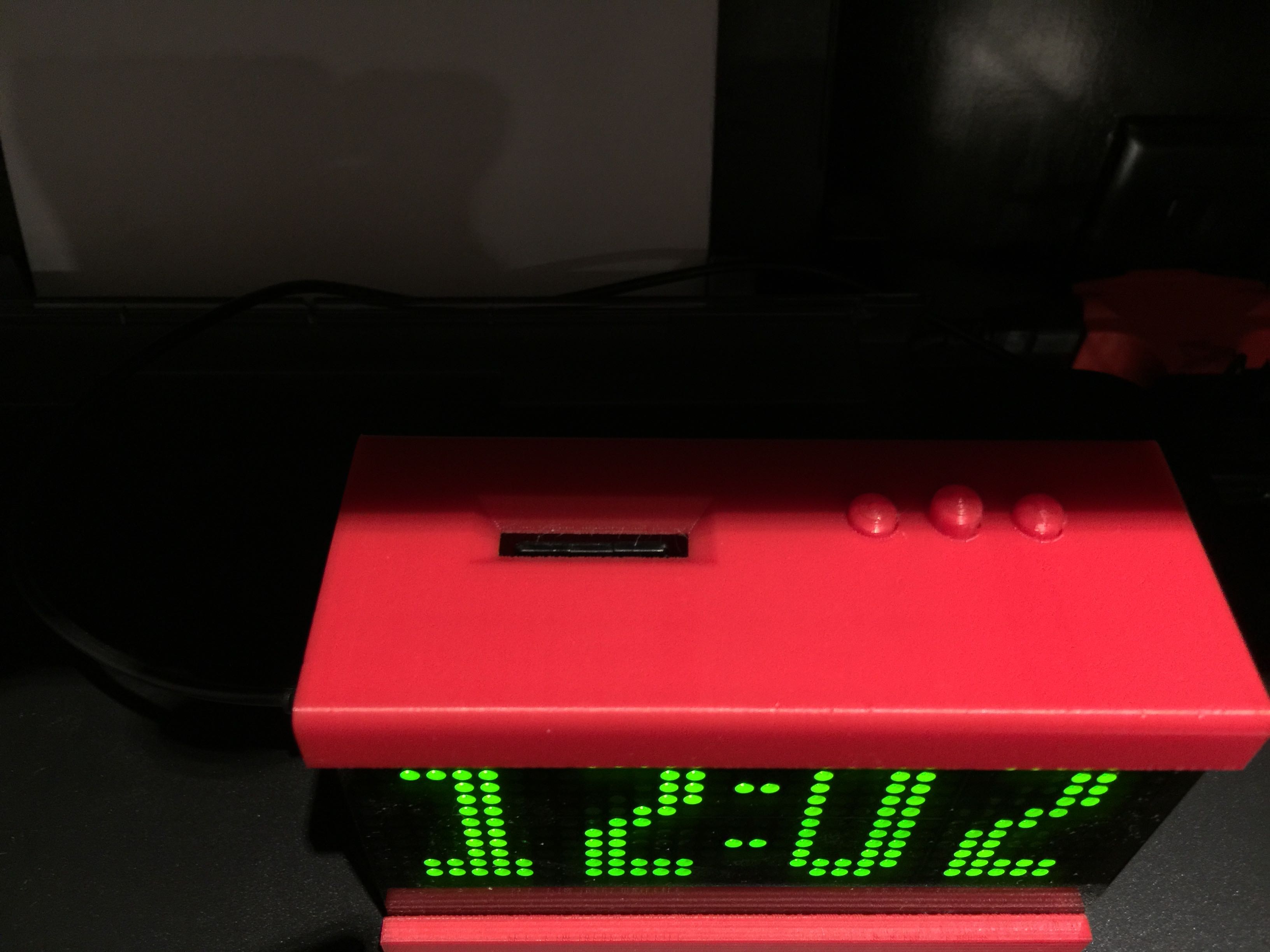 Wise Clock 4 - Printed case