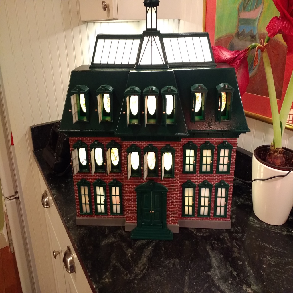 Christmas Vacation Advent House