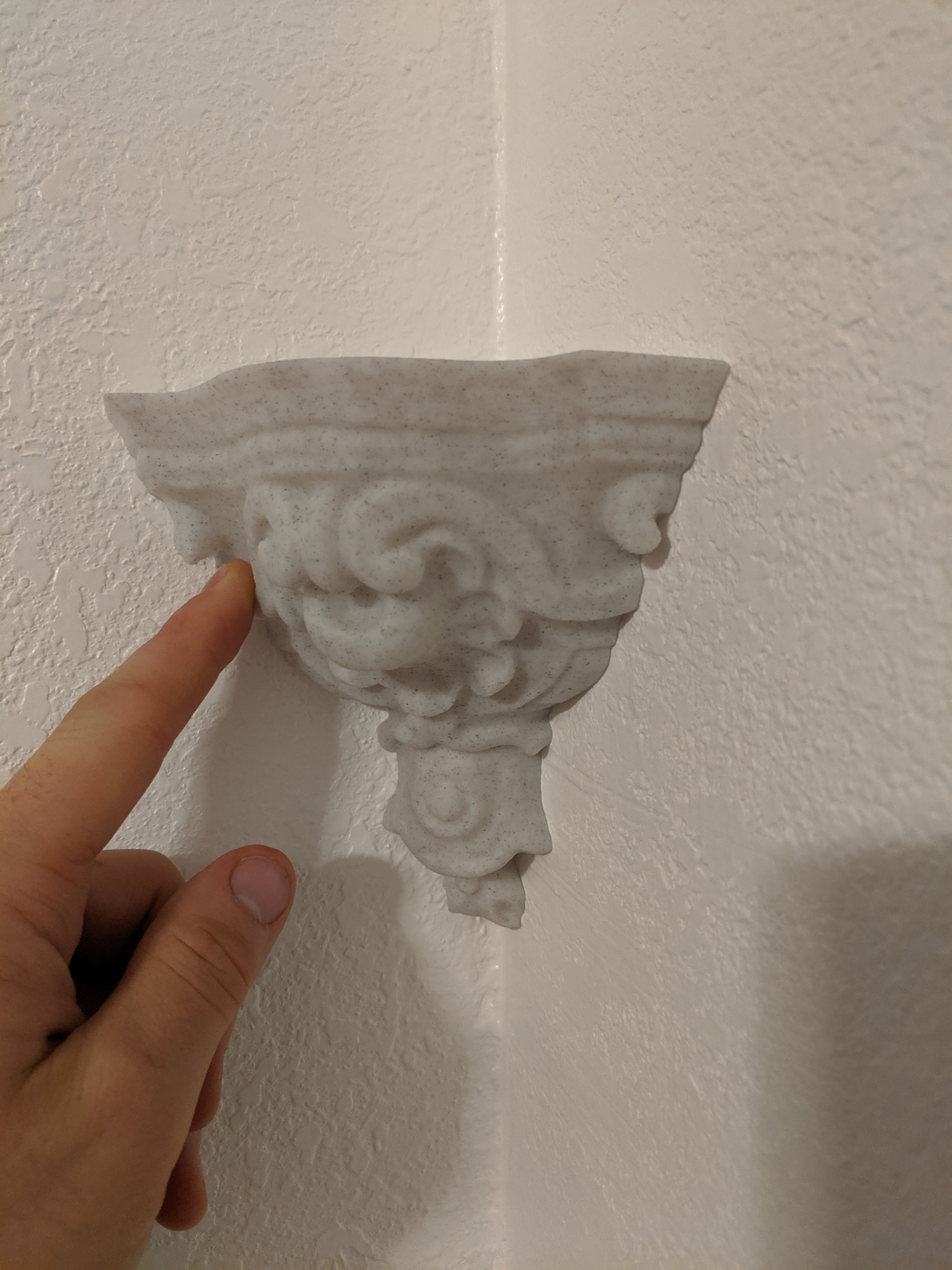Baroque Corner Shelf Remix