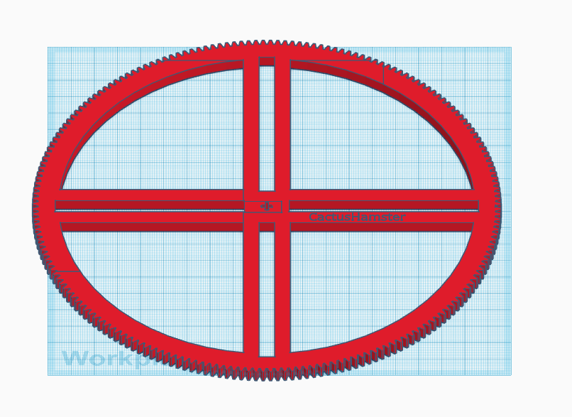 200 Tooth Lego-Compatible Gear