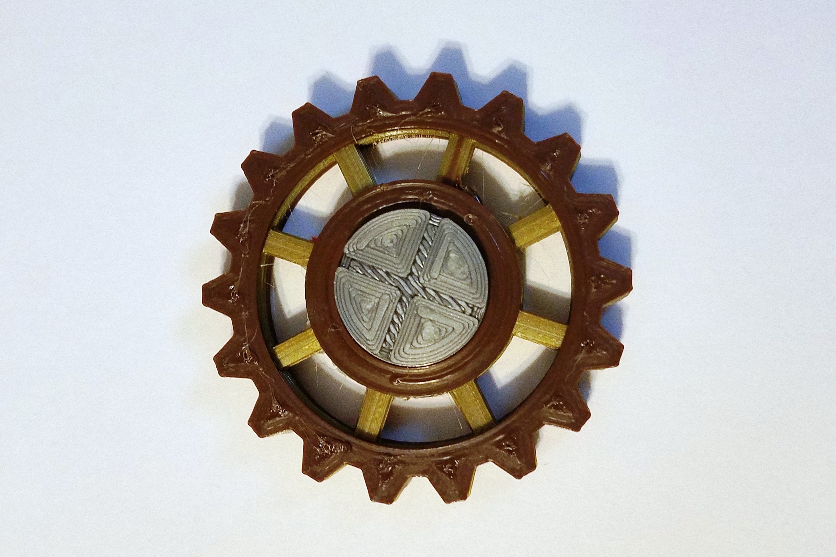Steampunk Gear Fidget Spinner