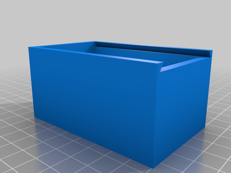 sliding lid box