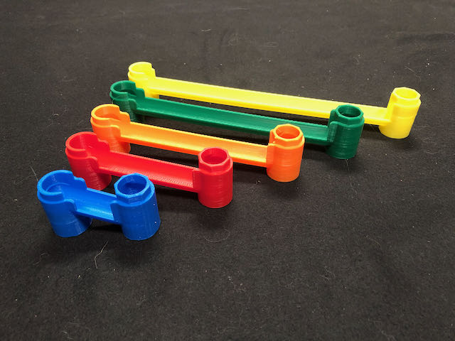 Marble Run Compatible Straight Ramps