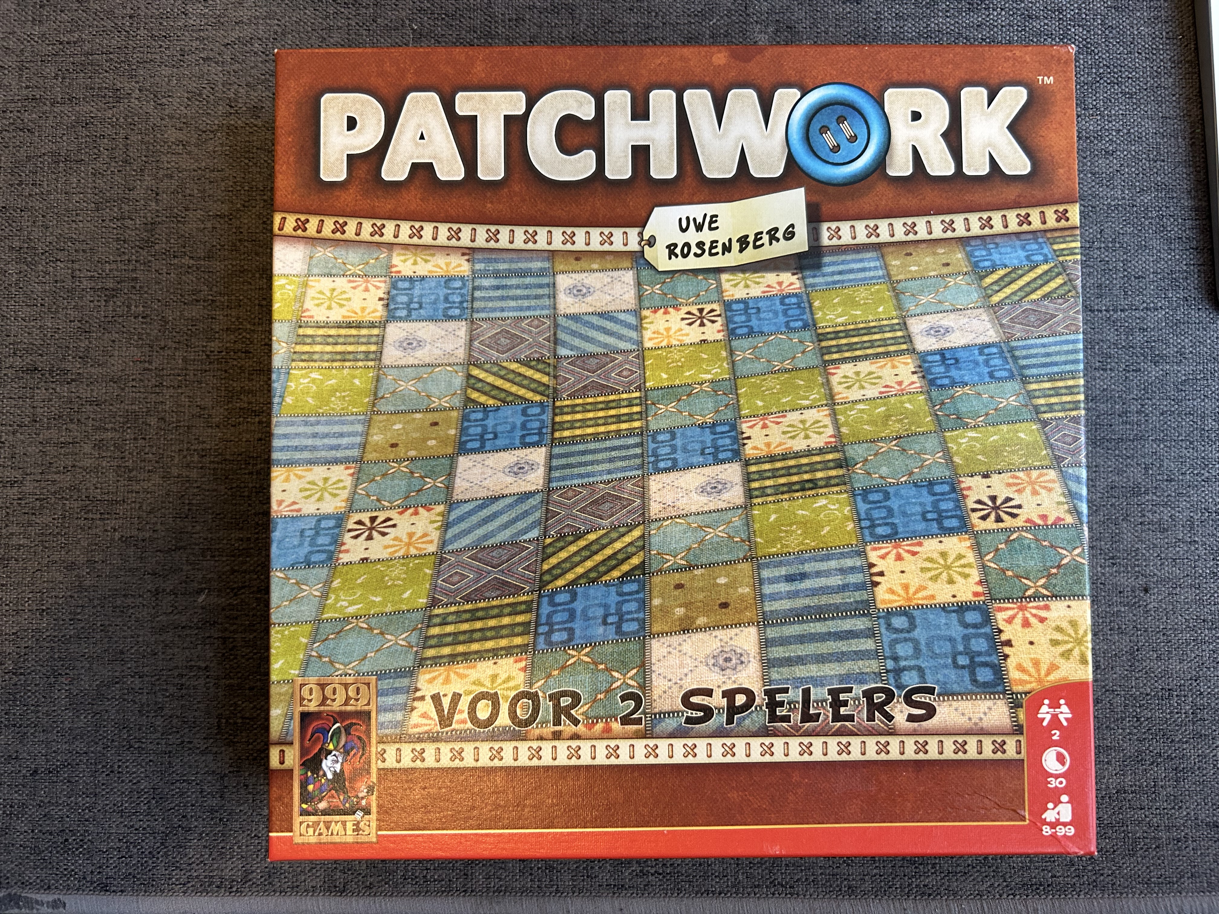 Patchwork game insert