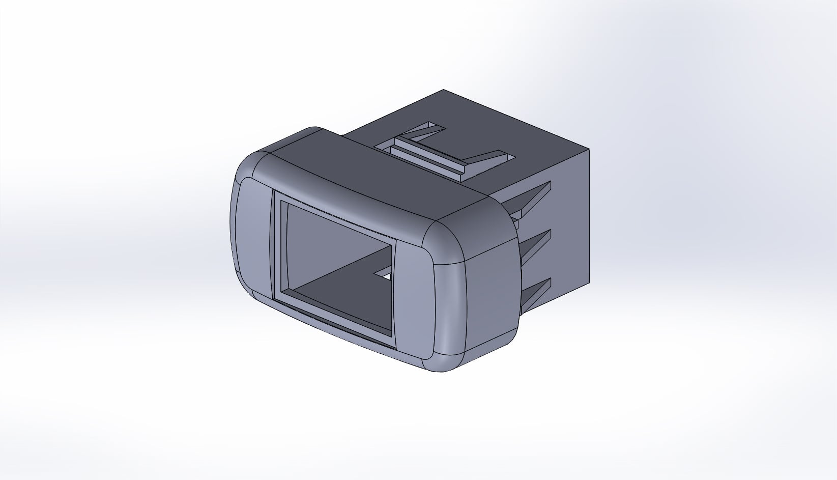 Center Console Button – Volvo V40/S40 MK1 (Blank + Switch Version)
