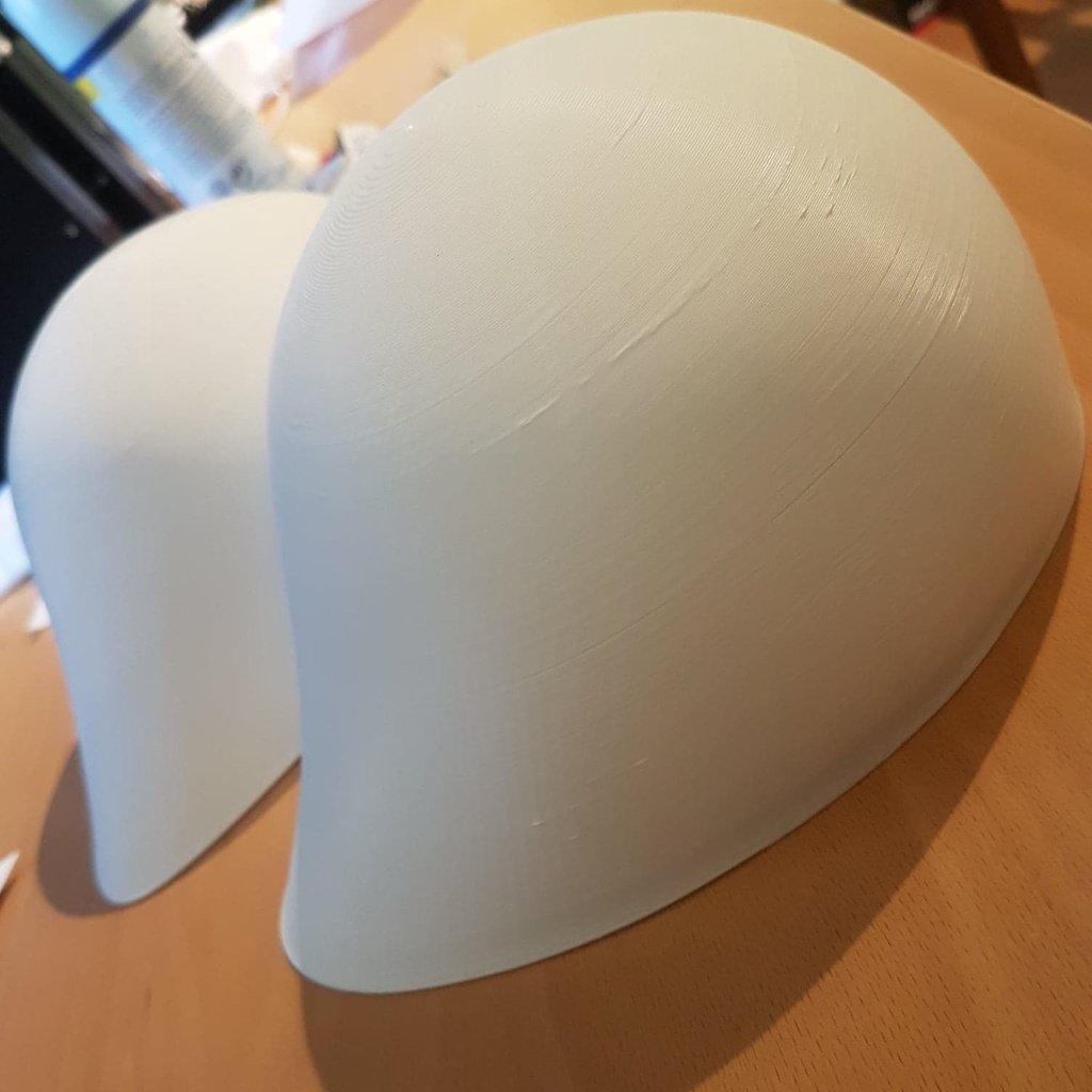 Breast form shell for Cosplay