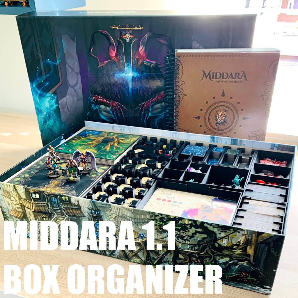 Ultimate Middara 1.1 game organizer - Sleeved All-In