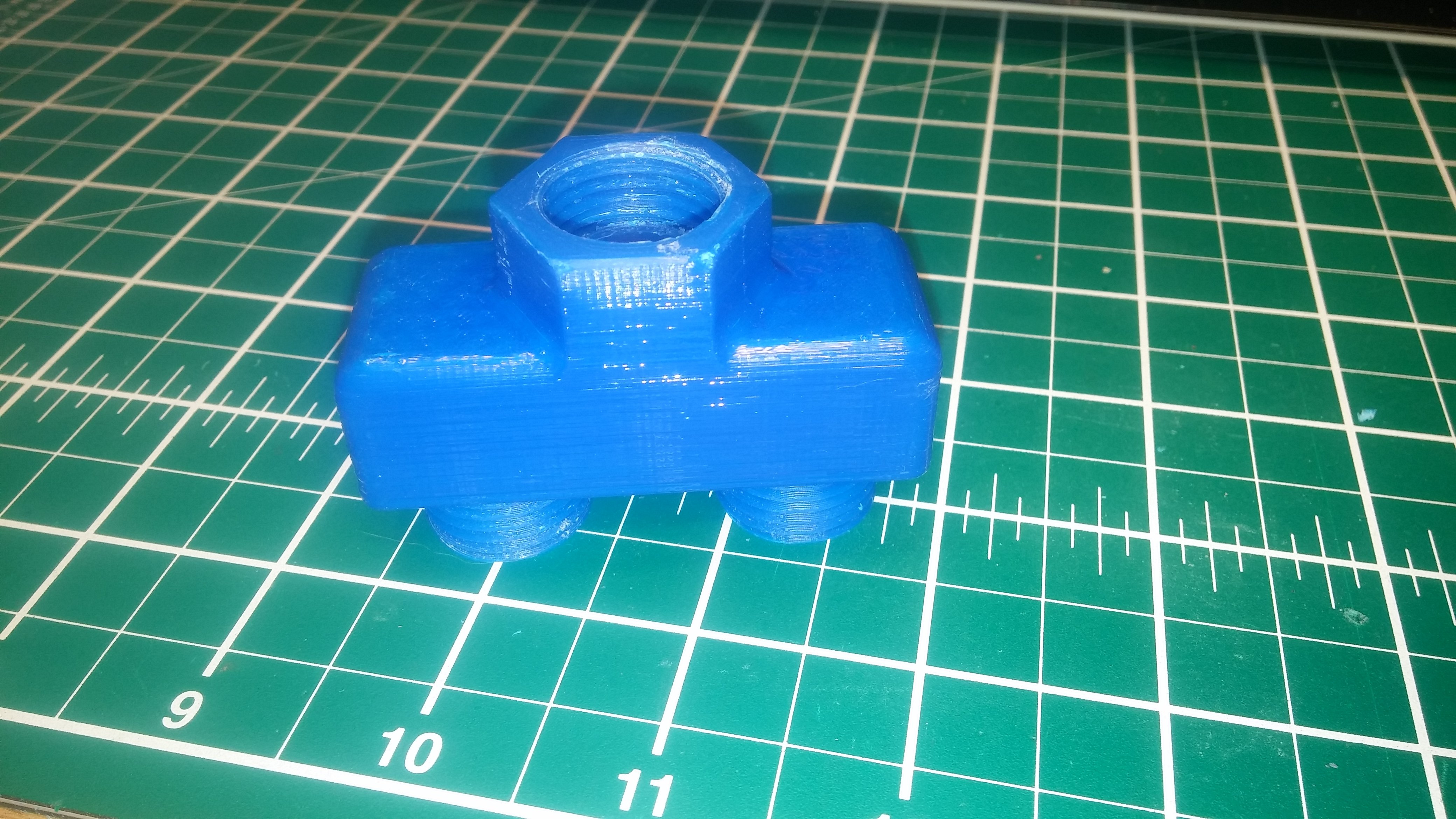 T-Pipe with 1/2" BSP Thread