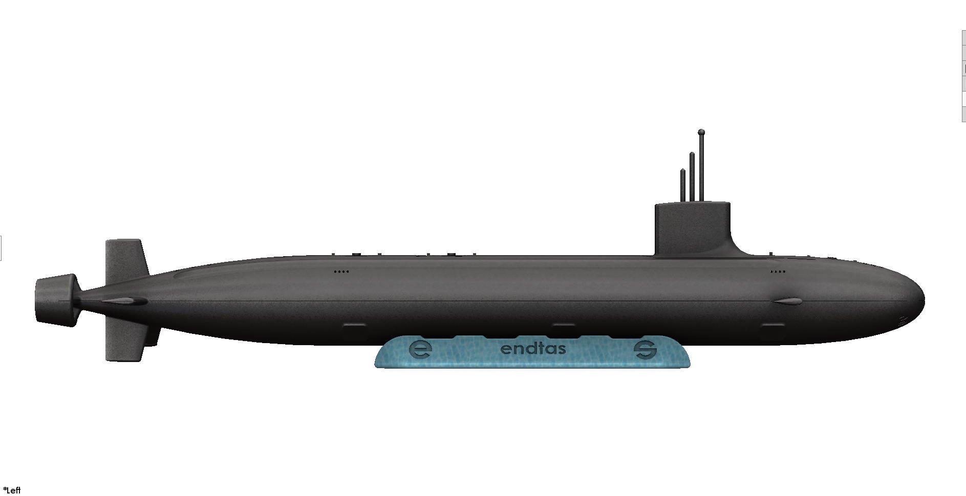 Seawolf Class Nuclear Submarine