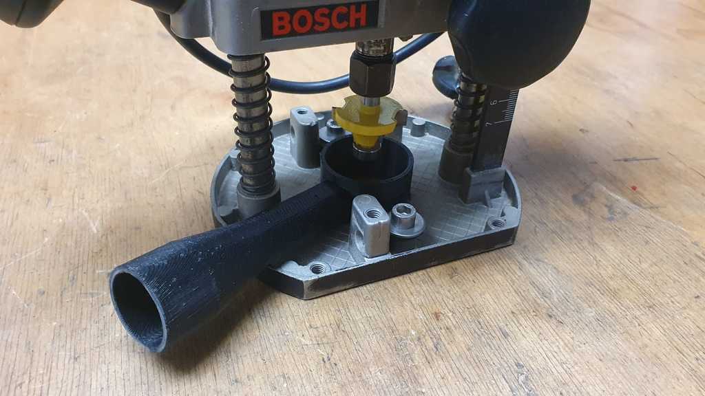 Absaugung für Bosch Oberfräse POF 500 A