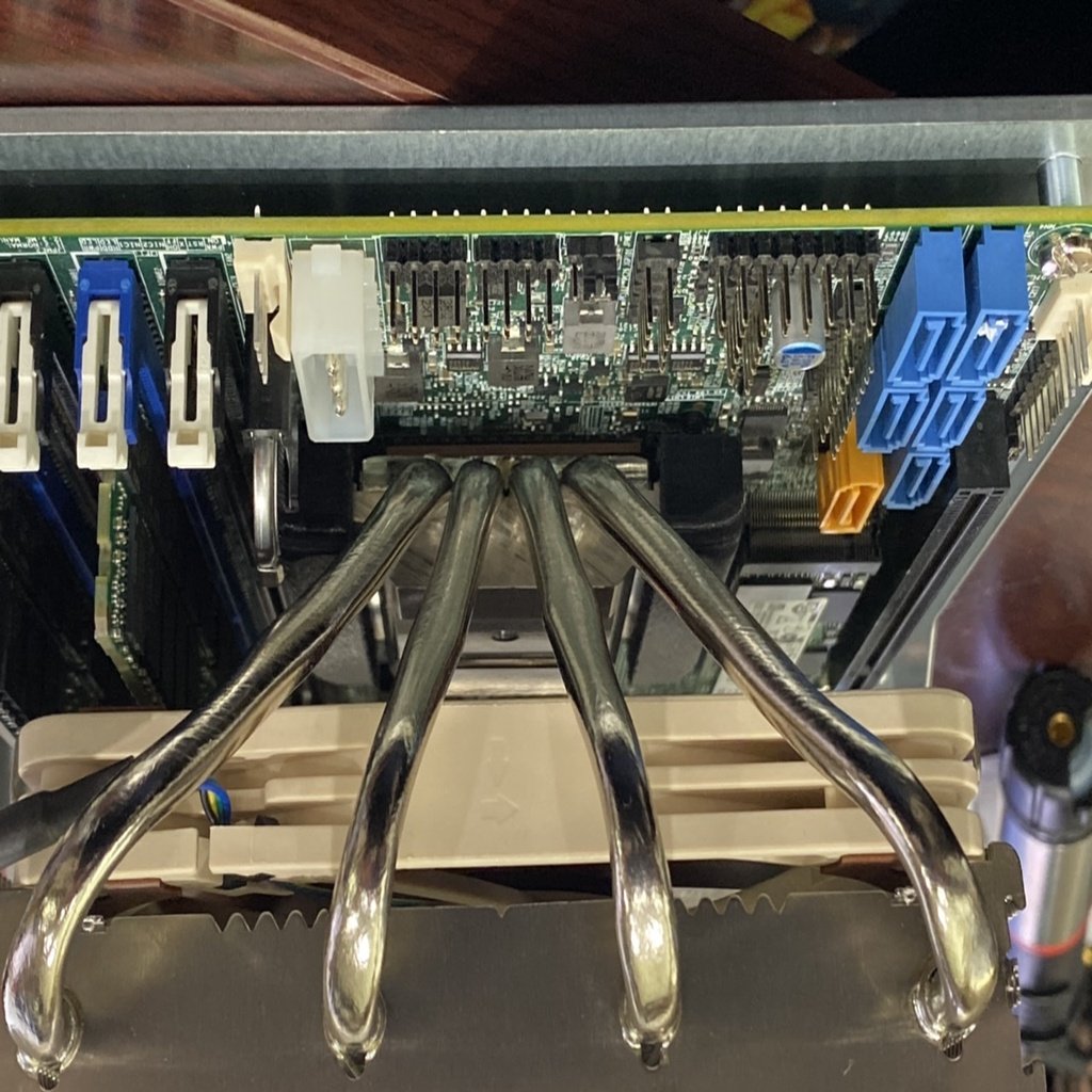 Supermicro Xeon-D to Noctua NH-L12S mounting brackets