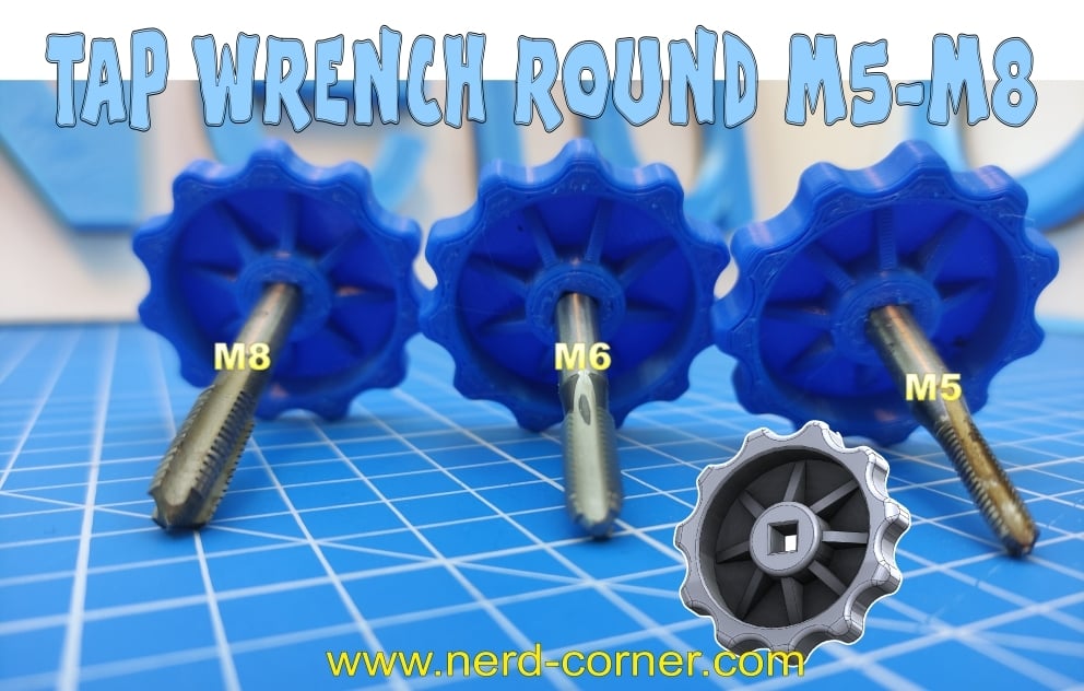 Tap wrench M5 M6 M8