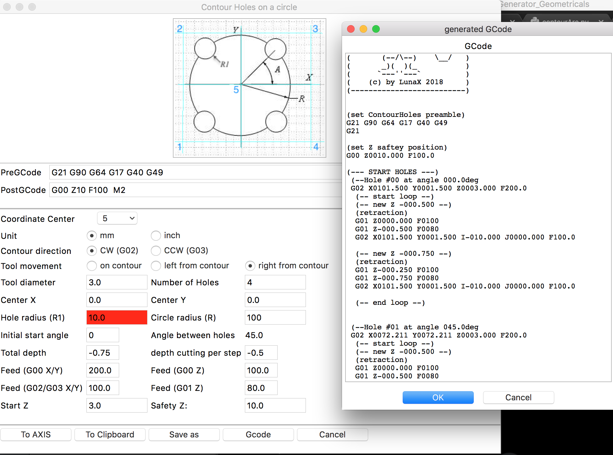 GCode Generator with Python