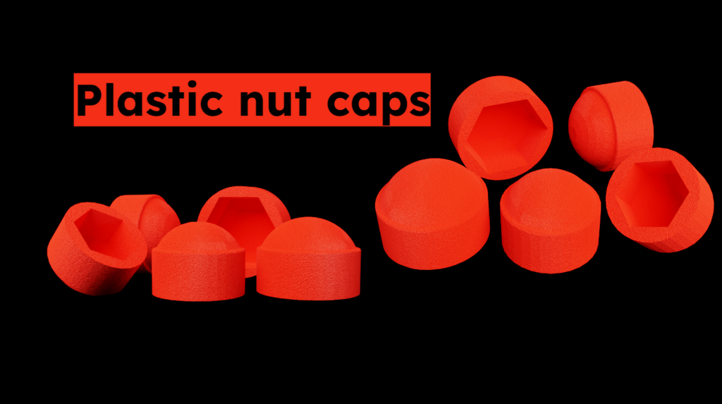 Plastic nut caps