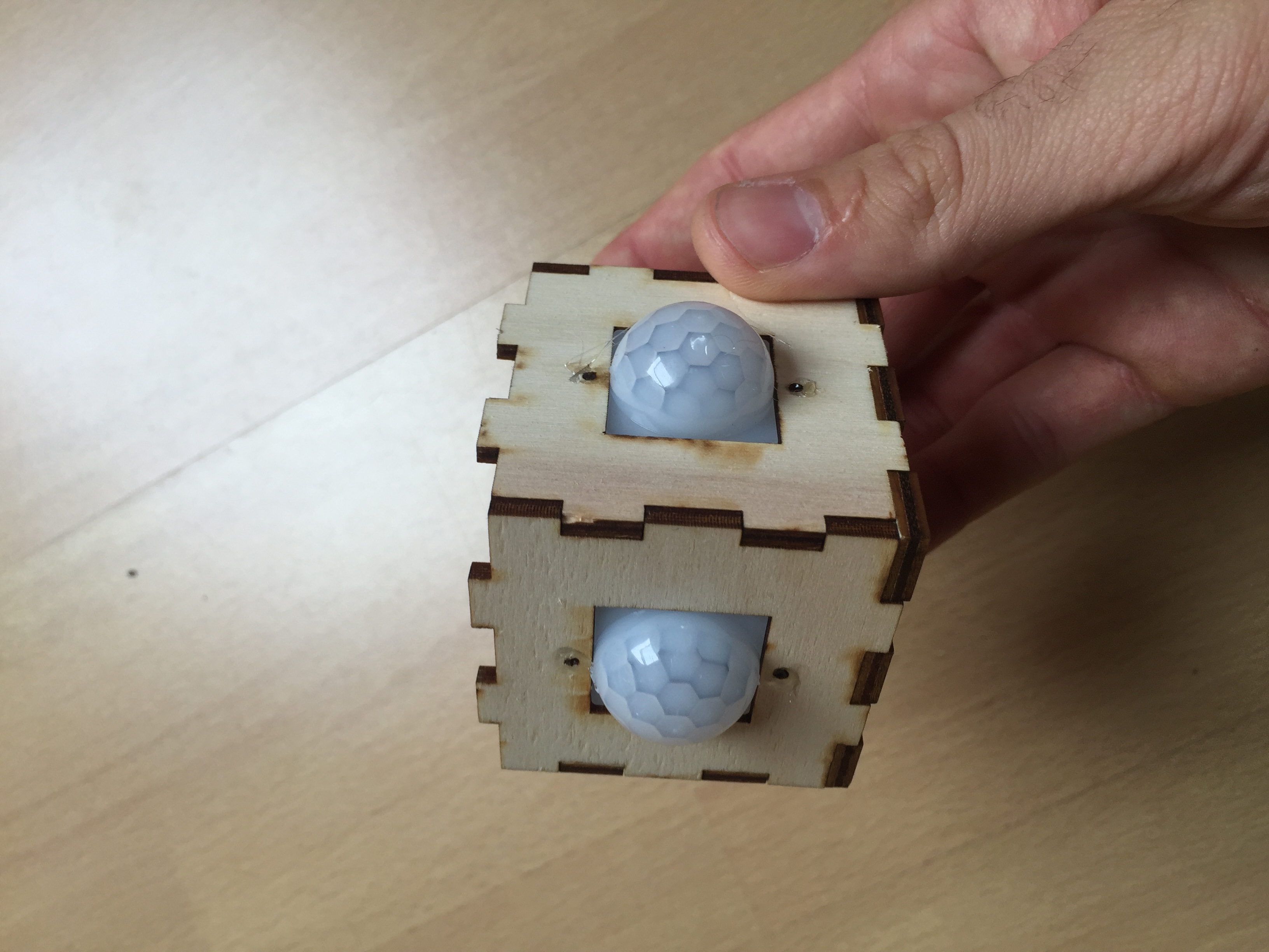 HC-SR501 PIR Sensor Template Cube 360°