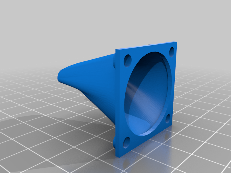 3D printer filament cooling duct 