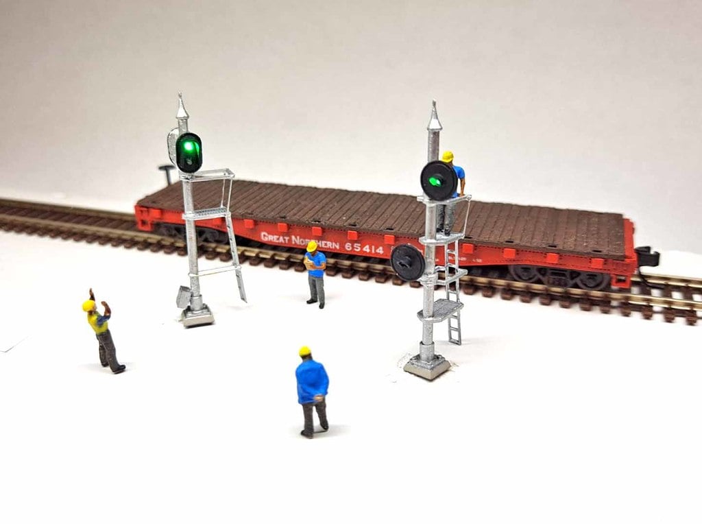 N Scale Lighted Signals v3