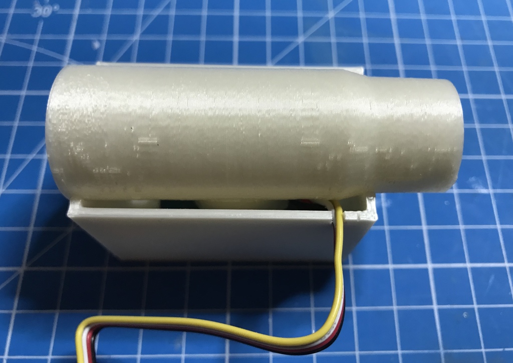 OpenVent - 3D printable (C)O2 sensor tube and housing