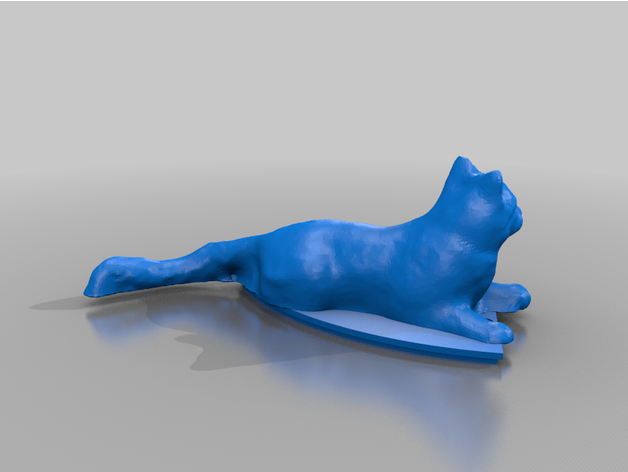 FICHIER pour imprimante 3D : animaux Featured_preview_Cat_Lid_v1