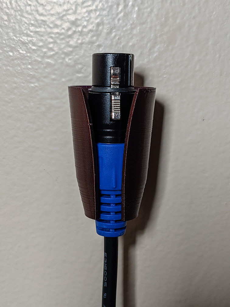 Onewheel XLR Charging Plug Wall Holder