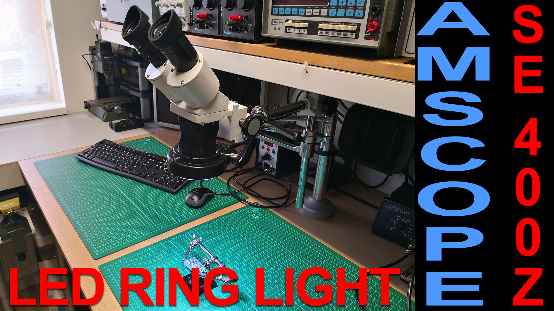 Amscope SE400-Z Led Ring holder (for model with gooseneck light)