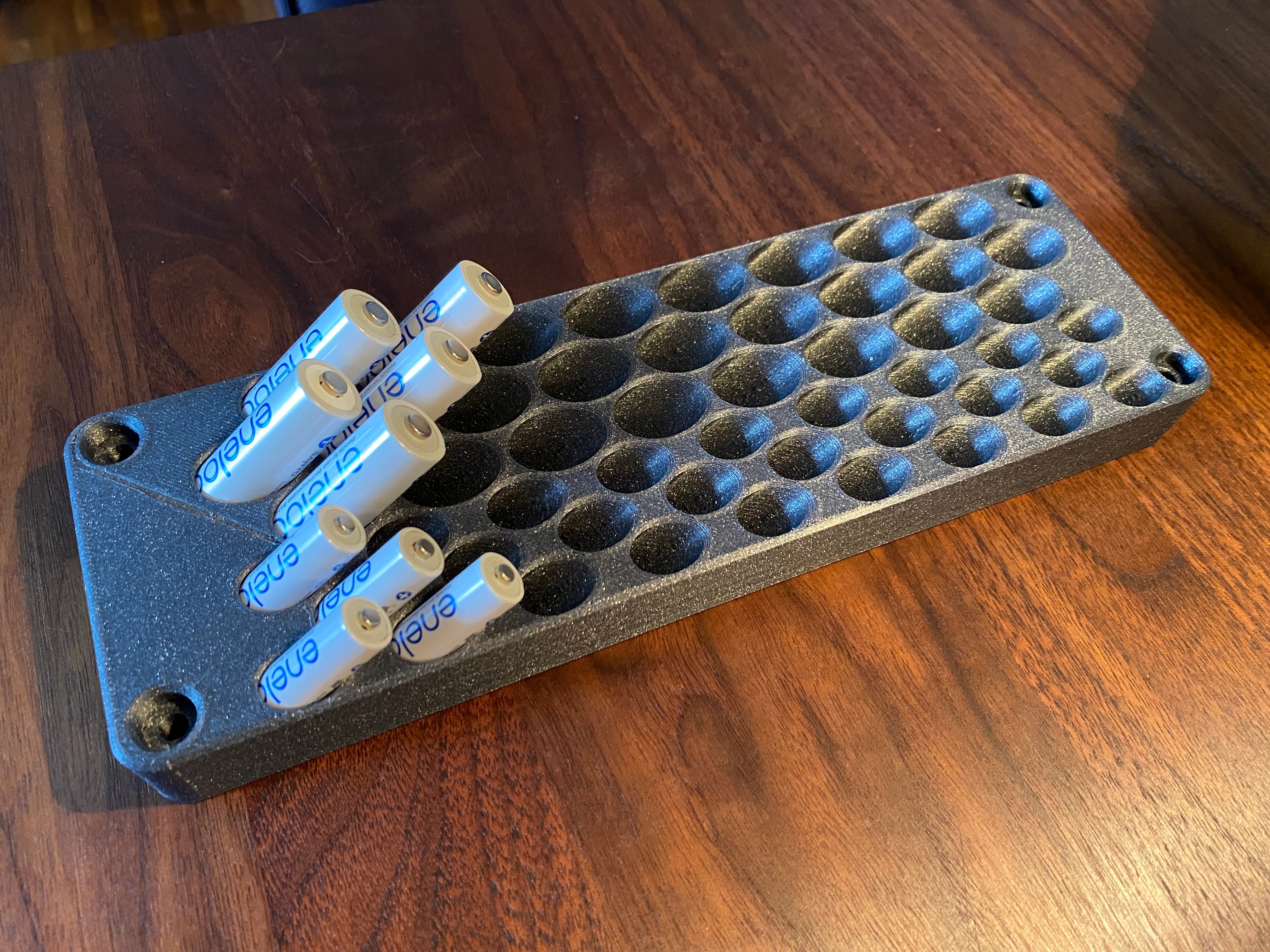 Battery Wall-Tray (AA and AAA)