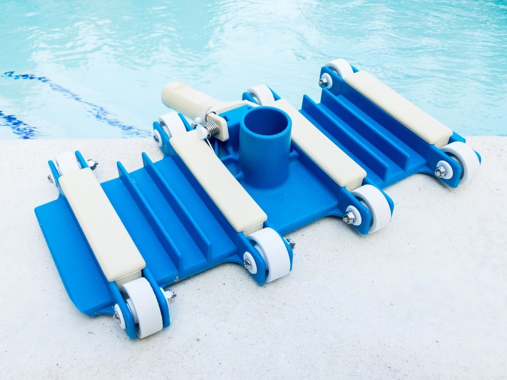 Pool Vacuum Head - Spindle and Roller Upgrade