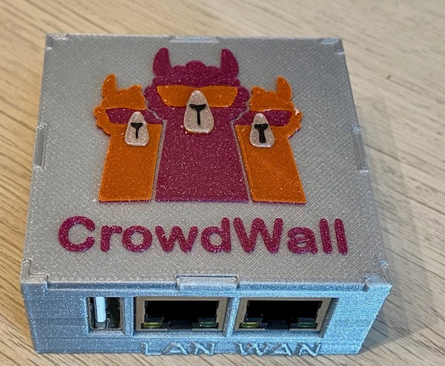 Orange Pi R1 plus case (Crowdwall project)