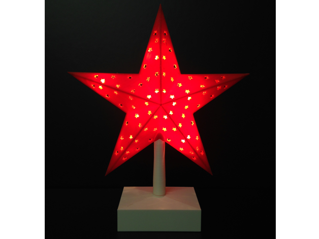 Advent Star with LED lights