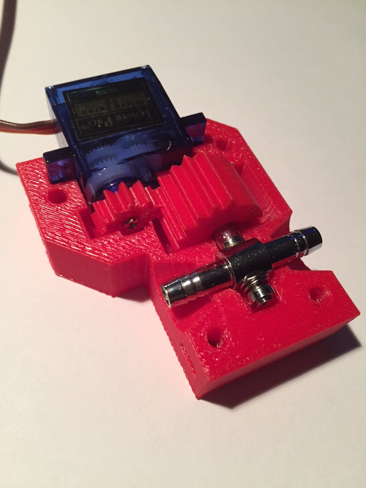 Servo Operated Aquarium Valve