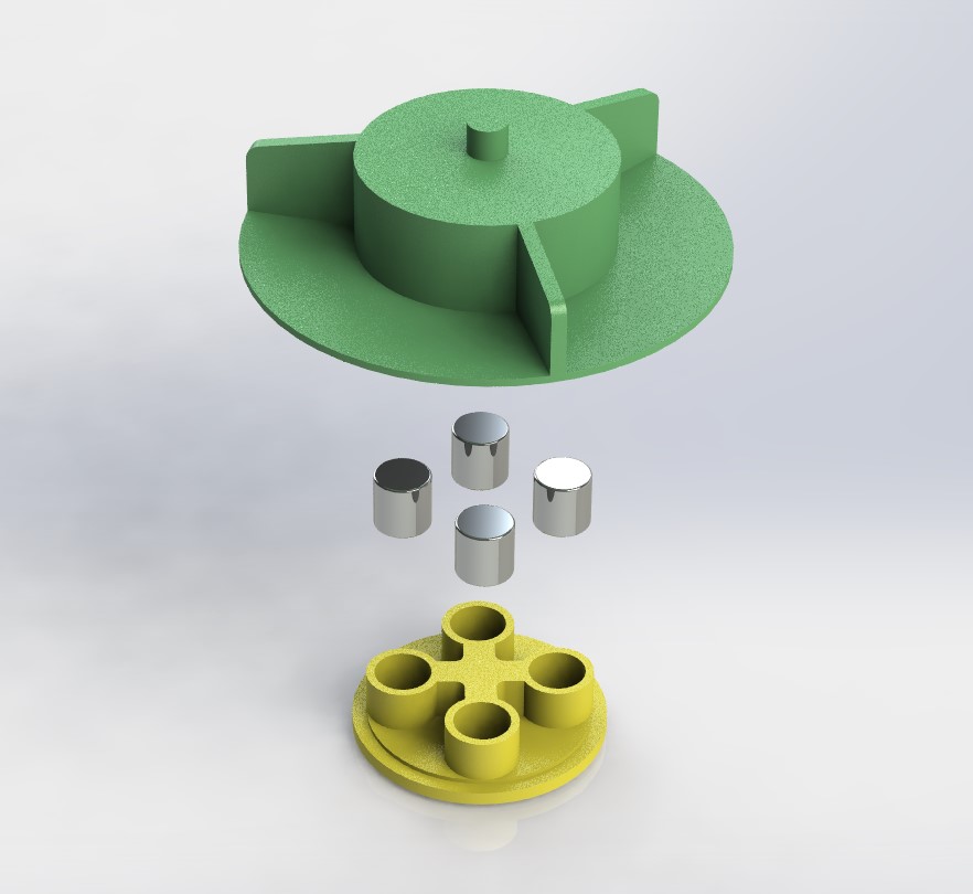 Stratasys WaveWash55 Agitator Assembly